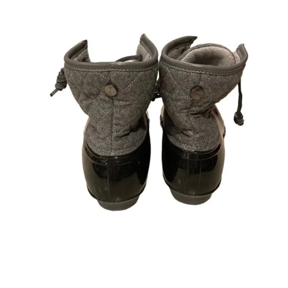 SEVEN7 Wool Goose Flat Heel Quilted Waterproof Duck Snow Winter Boots Size 8-8.5 - Picture 8 of 11